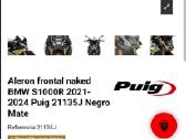 Bmw s1000r Puig priekinis spoileris juodas - nuotraukos Nr. 5