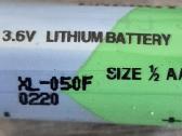 Baterijos lithium 1/2 Aa - nuotraukos Nr. 2