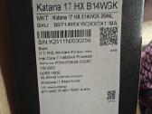 Msi Katana 17 Hx Rtx 5070 i7-14650hx 16gbddr5 - nuotraukos Nr. 2