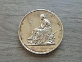 Sidabrinis daniškas stalo medalis 1851 m. - nuotraukos Nr. 4