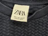 Zara tamsiai mėlynas faktūrinis džemperis S - nuotraukos Nr. 2