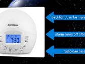 3 in 1, Radija su laikrodžiu ir LED - nuotraukos Nr. 3