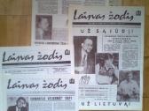 Ivairiu miestu, 1988-1992 m. sajudzio laikrasciai - nuotraukos Nr. 4