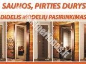 Pirties, saunos, garines durys Vilniuje