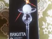 Žvakidės"brigita"čekija, 2 vnt. su dėžutė - nuotraukos Nr. 4