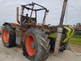 Traktorius Claas Xerion 3800 ardomas dalimis