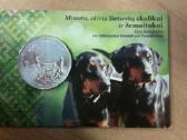 1,5 eur Žemaitukui ir Lietuvos skalikui kortelėje