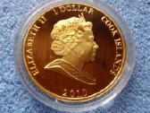 Cook island 2010 m. 1 dollar cu-ni - nuotraukos Nr. 2