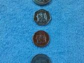 Jamajkos 4 monetos 5$, 1$, 0,10ct 0,05ct - nuotraukos Nr. 2