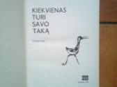 Rimantas Budrys "Kiekvienas turi savo taka" 1979m. - nuotraukos Nr. 2
