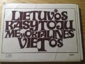 Lietuvos rašytojų memorialinės vietos 1977 m.