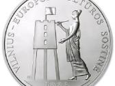 50 Lt Sidabrinė moneta "Vilnius - Europos kultūros