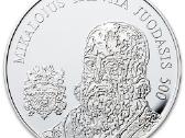20 Eurų sidabrinė moneta M. Radvilos Juodojo 500