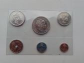 Danijos monetos Unc 1985