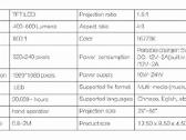Naujas Mini LED projektorius Y300 - nuotraukos Nr. 6