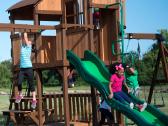 Vaikų lauko žaidimo aikštelė Woodlit kedro mediena - nuotraukos Nr. 10