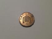 Great Britain One Penny Queen Elizabeth 11 1999 m. - nuotraukos Nr. 2