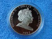 Cook islands 2007 m. 1 dollar cu ni - nuotraukos Nr. 2