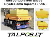 Vandens talpos, talpykla trašoms, talpa kurui