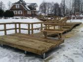 Lieptai, polių kalimas be ledo - nuotraukos Nr. 18