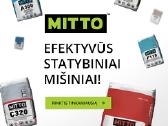 Mitto gipsiniai, cement. Klijai, Mišiniai, Tinkai - nuotraukos Nr. 2