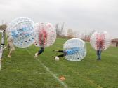 Parduodami pripučiami kamuoliai "Bumper ball"