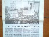 Sąjūdžio steigiamasis suvažiavimas 1988 metai. - nuotraukos Nr. 16