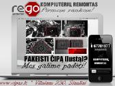 Čipų-lustų litavimas su 6 mėnesių garantija