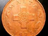 Malta 1 centas.1972/1977 - nuotraukos Nr. 4
