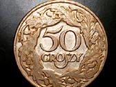 50 groszy.lenkija 1923