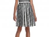 Speechless Flocked Mesh Dress Girls 8m.