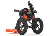Trimeris žoliapjovė krūmapjovė Fuxtec su ratais - nuotraukos Nr. 2