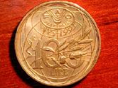 Italija 100 lirų, 1995