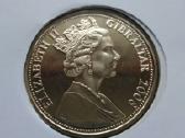 Moneta Gibraltar, 2008 m. 1 krona, cu-ni - nuotraukos Nr. 2