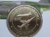 Gibraltar , 2008 m. 1 crown , cu-ni