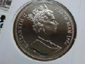 Moneta Isle of Man, 1994m. 1 krona, cu-ni - nuotraukos Nr. 2