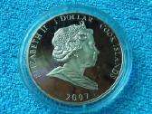 Cook islands , 2007 m. 1 dollar , cu-ni - nuotraukos Nr. 2