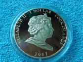 Moneta Cook islands , 2007 m. 1 dollar, cu-ni - nuotraukos Nr. 2
