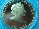 Moneta Cook isl. 2010 m. 1 dollar , cu-ni - nuotraukos Nr. 2