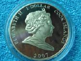 Cook islands , 2007 m. 1 dollar , cu-ni - nuotraukos Nr. 2