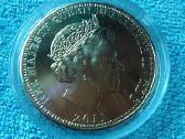 Tristan da Cunha , 2011 m. 1 crown , cu-ni - nuotraukos Nr. 2