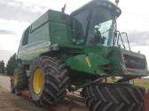 Kombainas John Deere 9660 Wts ardomas dalimis