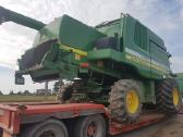 Kombainas John Deere 9660 Wts ardomas dalimis - nuotraukos Nr. 10