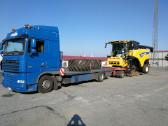Kombainų transportavimas, žemagrindis tralas - nuotraukos Nr. 13