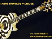 Gitaros pamokos Vilniuje - Pirma pamoka Nemokama