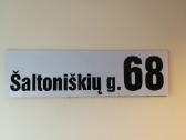 Gatvės pavadinimų. namo numerių lentelės - nuotraukos Nr. 2