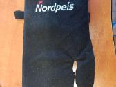 Norvegiškos židinio-krosnelės odinės pirštinės