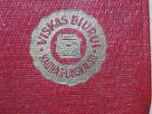 Kiseninis Kalendorius 1928 metai .Zr. Foto.
