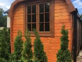 Lauko pirtis - kvadratinė sauna su priešpirčiu 4m - nuotraukos Nr. 3