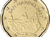 San Marino proginės ir apyvartinės euro monetos - nuotraukos Nr. 31